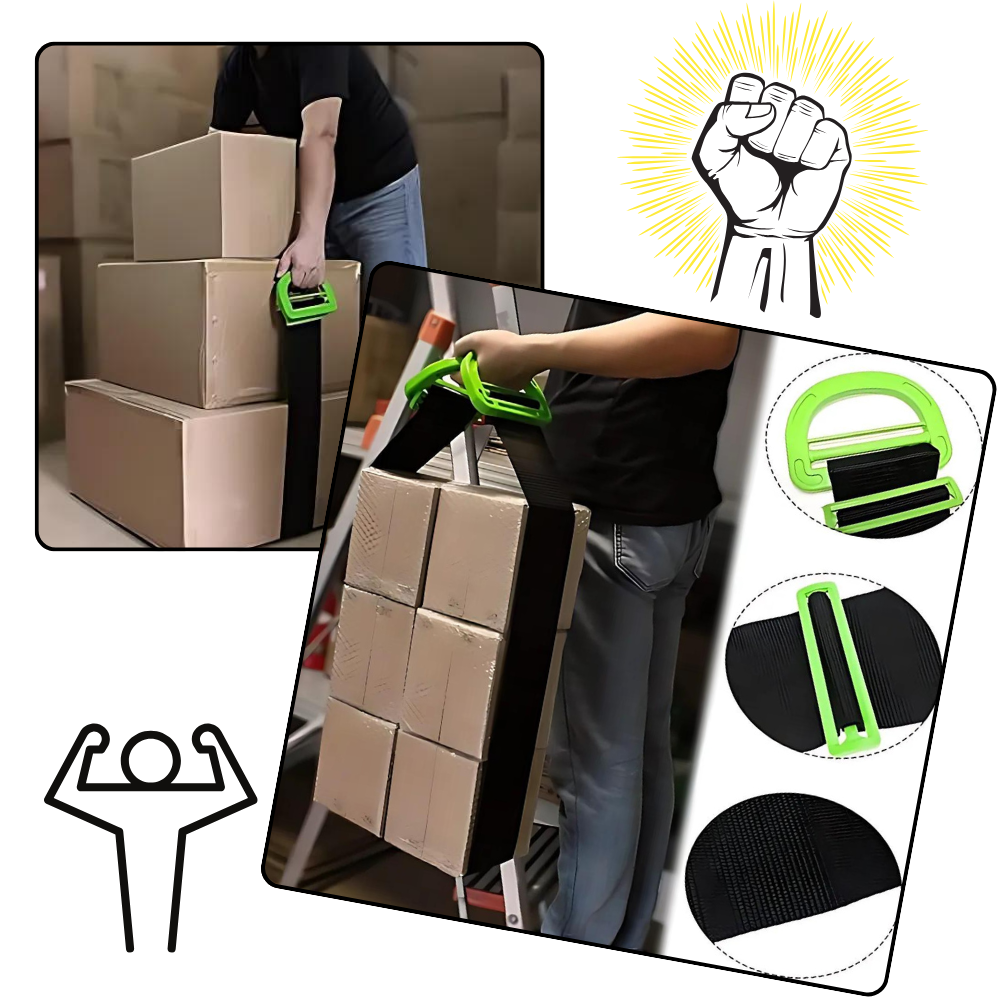 High Capacity Furniture Lifting Straps - Ozerty