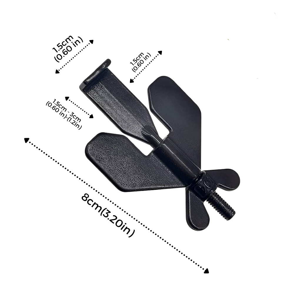 Universal No Drilling Travel Door Lock - Ozerty
